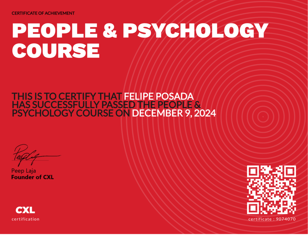 People & psychology