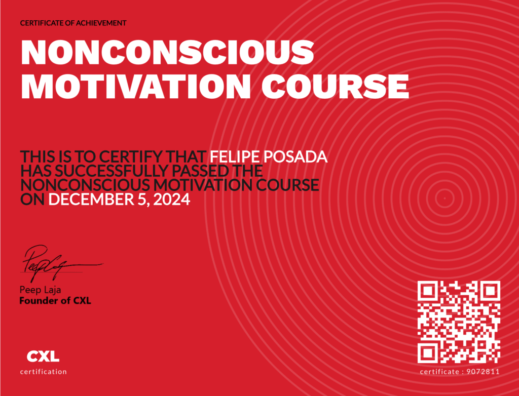 Nonconscious Motivation
