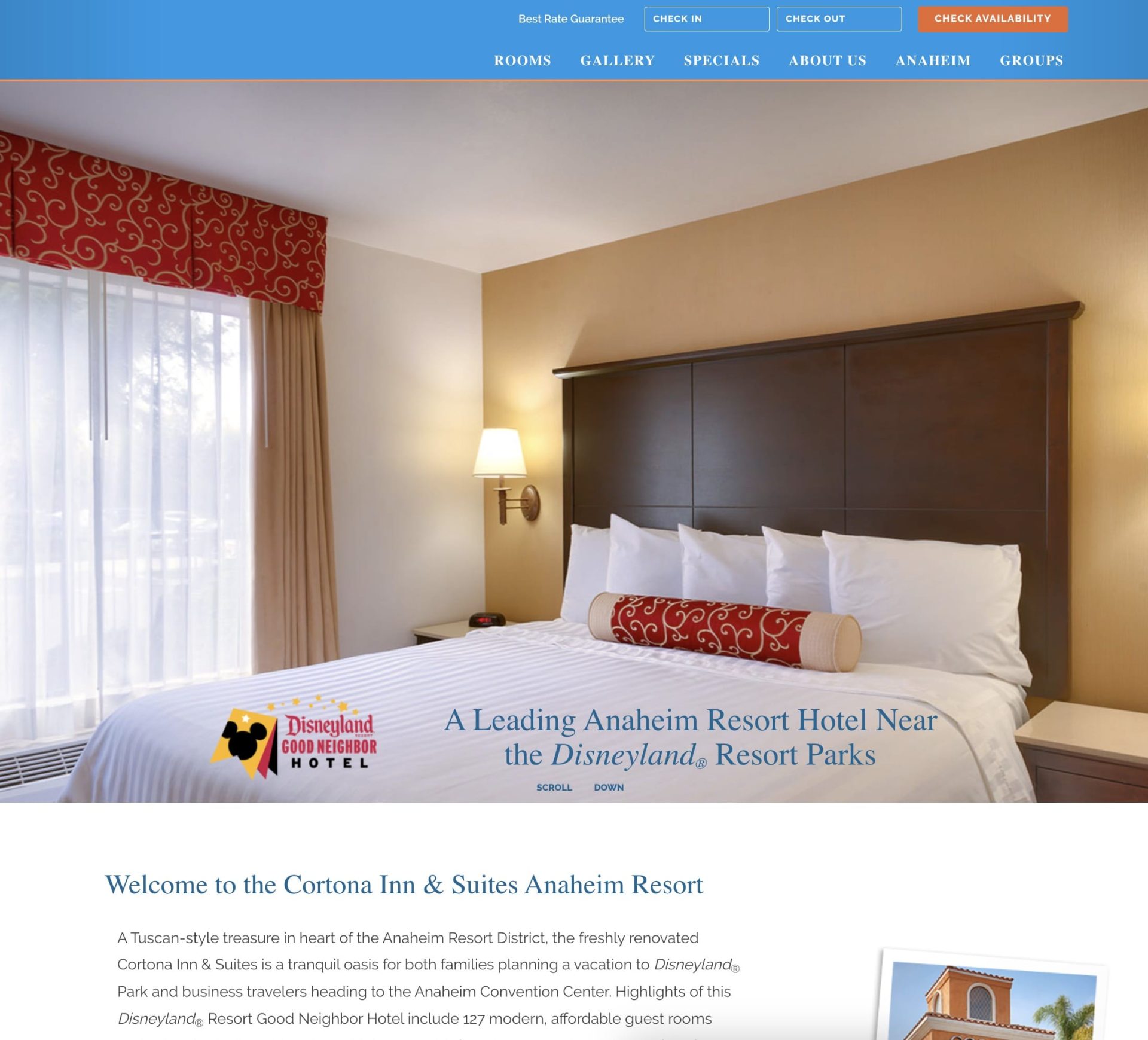 Cortona Inn & Suites Anaheim Resort